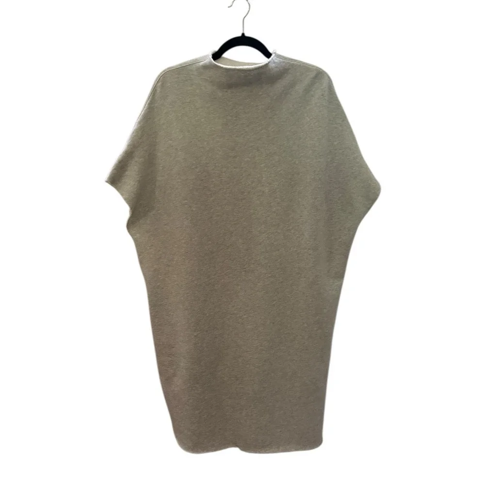 Frank &‎ Eileen Ella The Easiest Dress Triple Fleece Gray Melange Size XS Small
